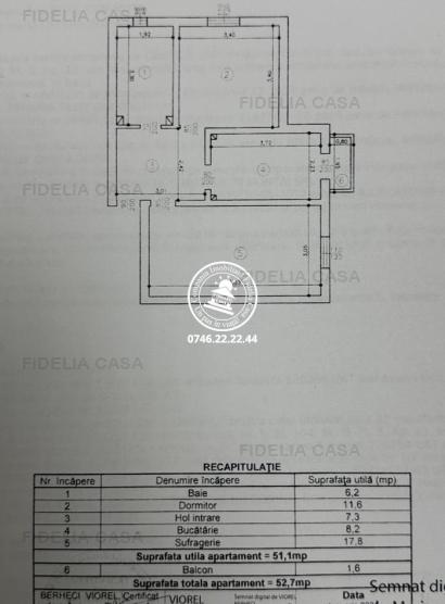 Vanzare apartament 2 camere, Canta, Iasi