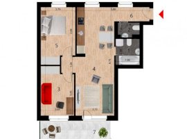 Apartamente 3 camere bloc nou Zorilor 