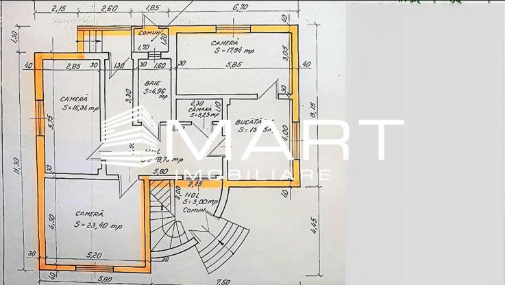 Apartament la casa 100 mp cu teren 170 mp Vasile Aaron