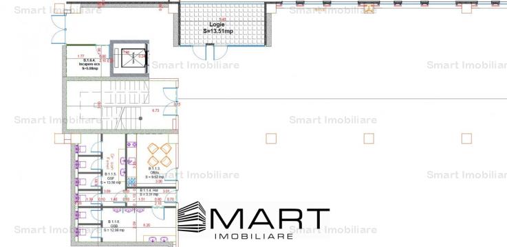 Spatiu birouri 1100 mp zona Industriala Vest