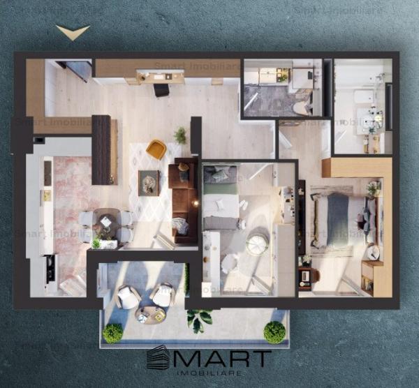 Apartamente Premium cu 1 pana la 4 camere 