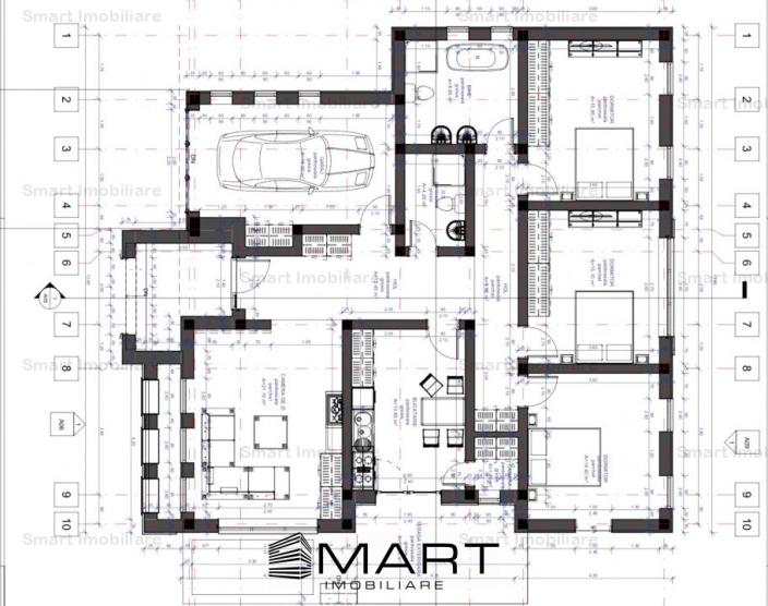 Casa individuala 4 camere, 140mp zona Calea Cisnadiei