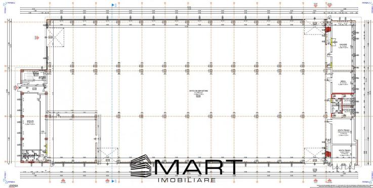 Hala 3800mp zona Industriala Est