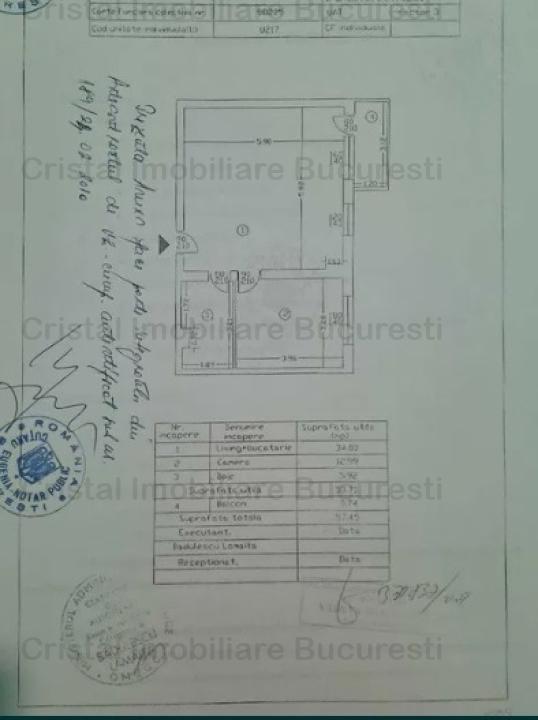 Apartament spatios de 2 camere, complex 2010, 3 min metrou Mihai Bravu