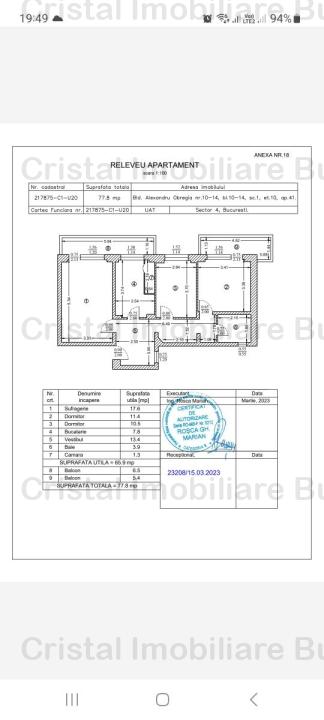 Apartament 3 camere, pe Bld. Obregia.