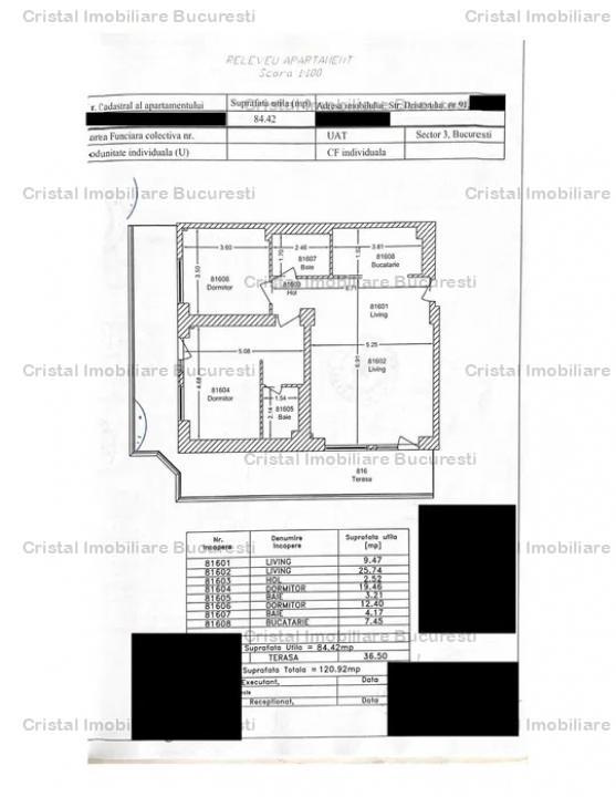 Apartament 3 camere zona DRISTOR NewTown