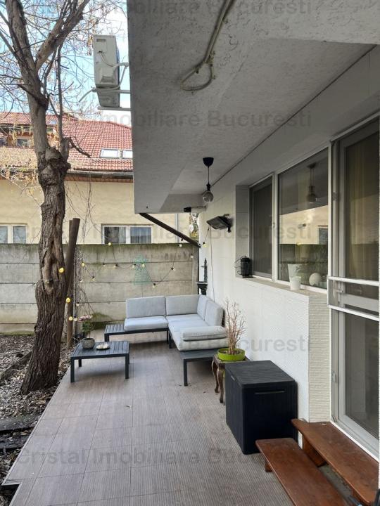 Apartament 2 camere spatios, bloc nou, curte, metrou Iancului