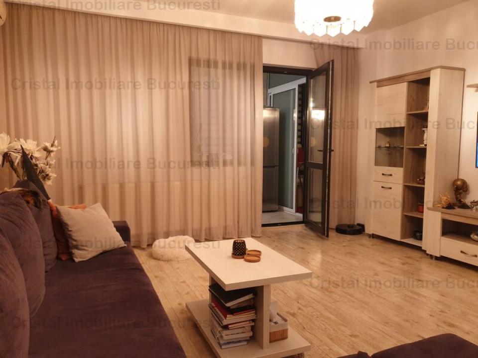 Apartament renovat complet, et 1/5 camere, 66 mp, bloc 2015, Pantelimon, 5 min. Parcul Florilor