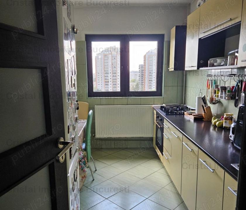 Apartament 3 camere, 2 bai, 76 mp, mobilat si utilat, Dristor, Mihai Bravu