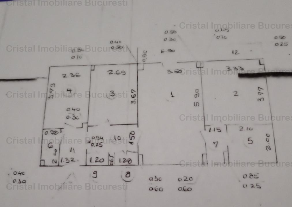 Piata Sudului Metrou - Apartament 3 camere 1982