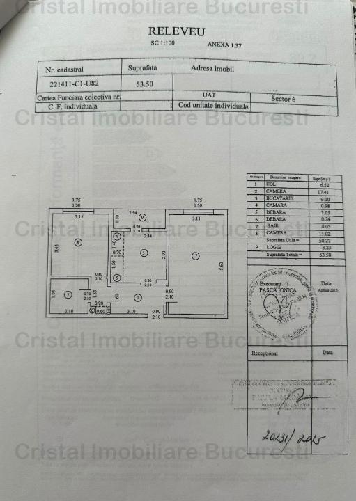 Apartament 2 camere de vanzare Crangasi 