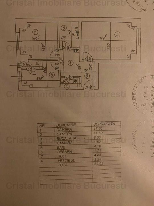 Apartament 2 camere de vinzare