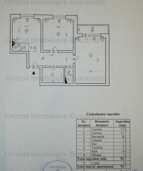 Apartament 2 camere, et 2/8 , zona Colentina- Parc Plumbuita