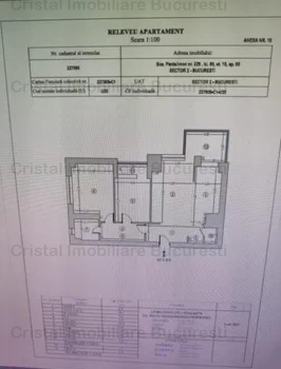 Apartament 3 camere 480 EUR, zona Arena Nationala