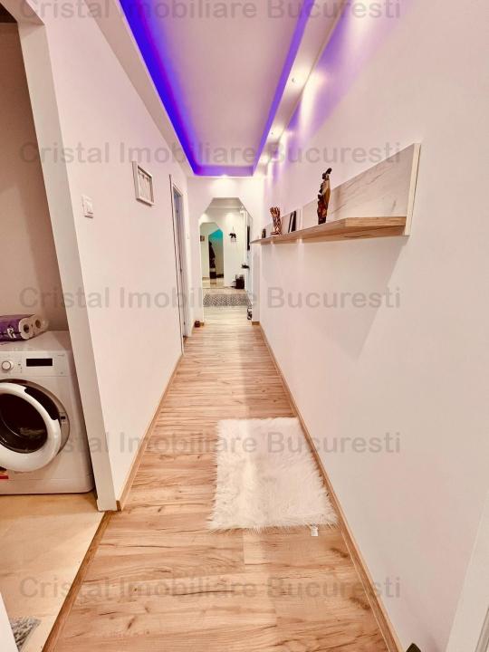 Apartament luminos 3 camere, zona Bld. Brancoveanu, Covasna. cu Centrala.