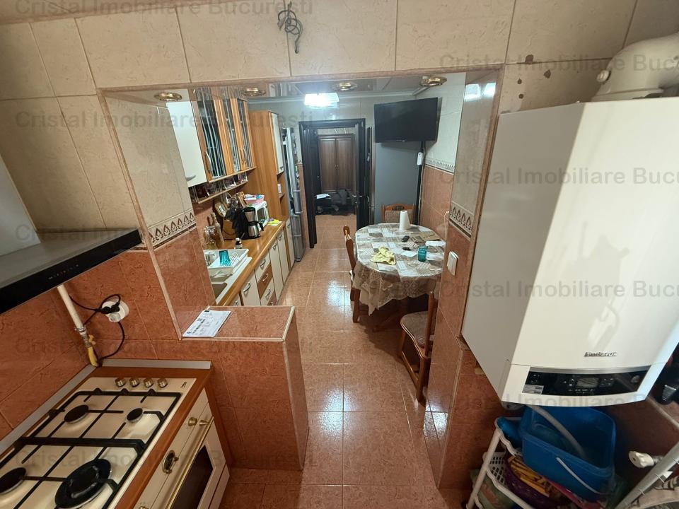 Apartament 4 camere, geam baie, centrala proprie, 7 min metrou Dristor