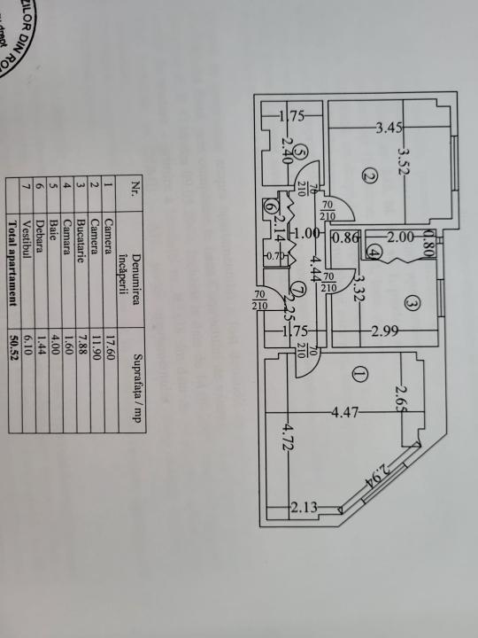 Apartament 2 camere, 13 Septembrie ,