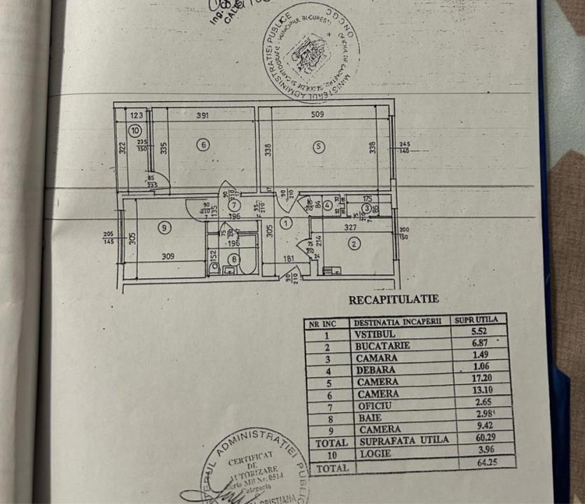 Apartament 3 camere decomandat in Titan aproape de scoala Mexic