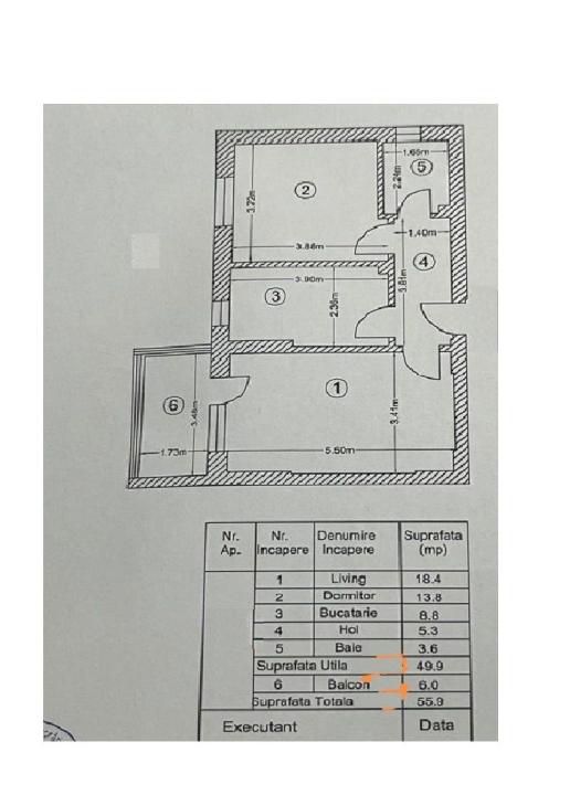 Apartament 2 camere de vanzare Militari 