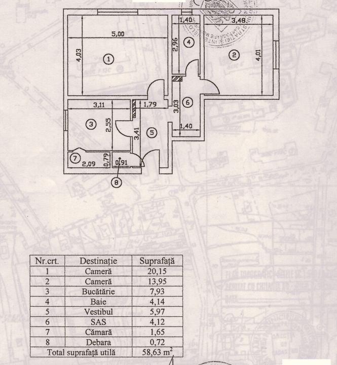 Vanzare Apartament 2 Camere Intre Mall Vitan si Nerva Traian