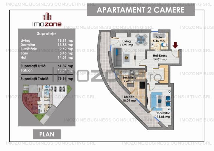 Crangasi, 2 Camere, Decomandat, 80mp, Metrou la 10 minute, Bloc Nou