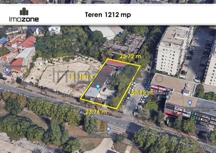 Oportunitate investitie, Militari - Preciziei, teren stradal, 1212 mp!