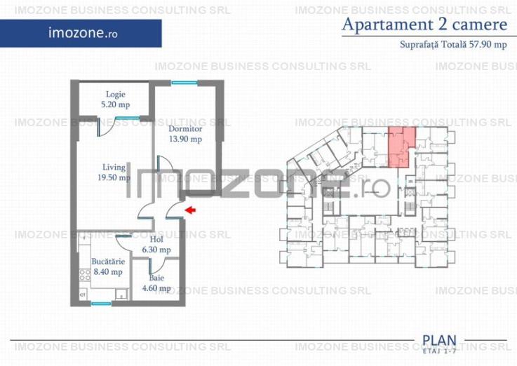 Apartament 2 Camere | 77 mp | Bloc Nou | Metrou Pacii / Preciziei | Militari