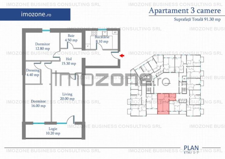 Apartament 2 Camere | 77 mp | Bloc Nou | Metrou Pacii / Preciziei | Militari