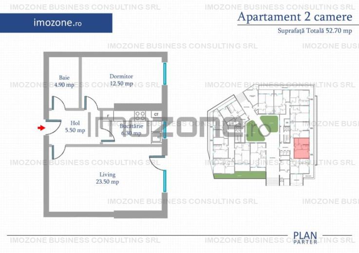 Apartament 2 Camere | 77 mp | Bloc Nou | Metrou Pacii / Preciziei | Militari