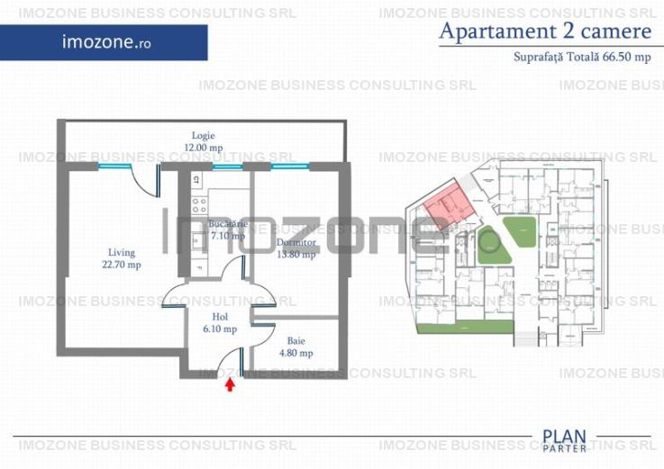 Apartament 2 Camere | 62 mp | Bloc Nou | Metrou Pacii / Preciziei | Militari