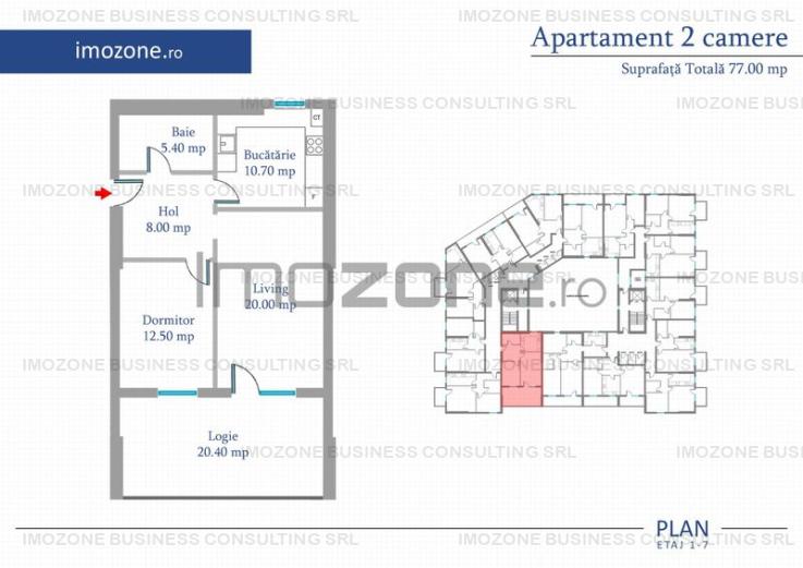 Apartament 2 Camere | 62 mp | Bloc Nou | Metrou Pacii / Preciziei | Militari