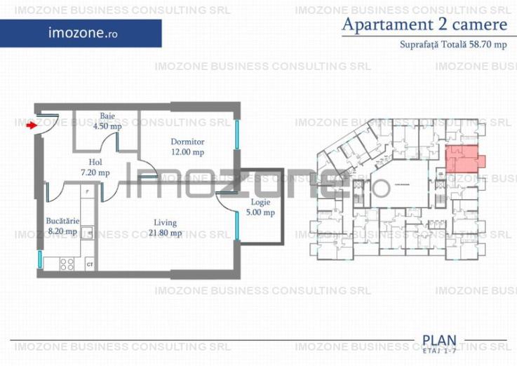 Apartament 2 Camere | 62 mp | Bloc Nou | Metrou Pacii / Preciziei | Militari