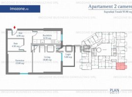 Apartament 2 Camere | 56 mp | Bloc Nou | Metrou Pacii / Preciziei | Militari