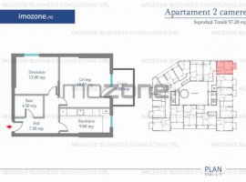 Apartament 2 Camere | 57 mp | Bloc Nou | Metrou Pacii / Preciziei | Militari