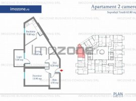 Apartament 2 Camere | 63 mp | Bloc Nou | Metrou Pacii / Preciziei | Militari