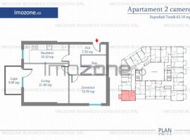 Apartament 2 Camere | 62 mp | Bloc Nou | Metrou Pacii / Preciziei | Militari