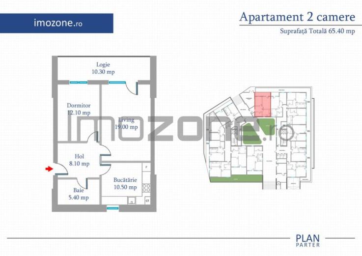 Apartament 2 Camere | 65 mp | Bloc Nou | Metrou Pacii / Preciziei | Militari