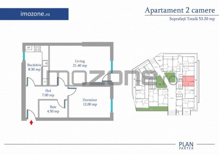 Apartament 2 Camere | 65 mp | Bloc Nou | Metrou Pacii / Preciziei | Militari