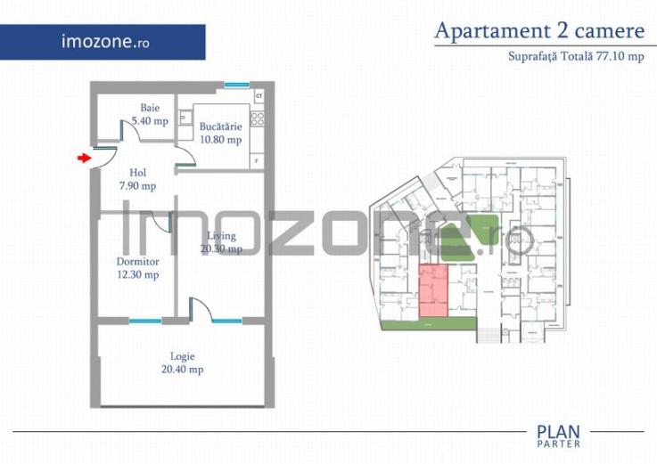 Apartament 2 Camere | 62 mp | Bloc Nou | Metrou Pacii / Preciziei | Militari