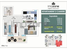 2 CAMERE – ZONA AVANTAJOASA – METROU PACII – AUTOGARA MILITARI  – COMISION 0%