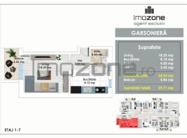 Garsoniera de 40 mp, bucatarie inchisa, balcon, langa Metrou Pacii, Militari