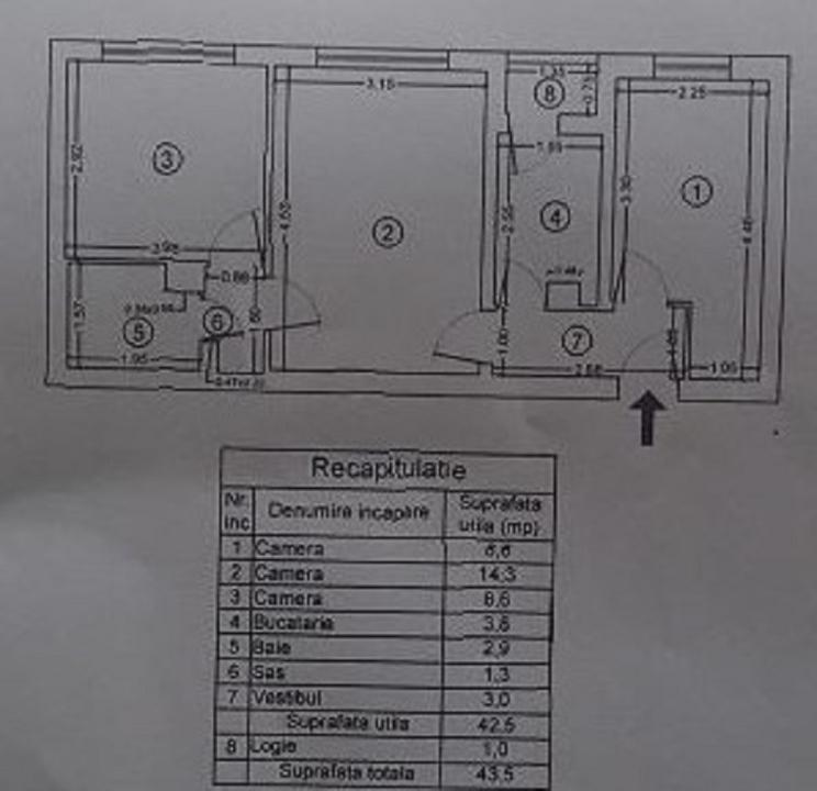 3 camere confort 2 Drumul Taberei