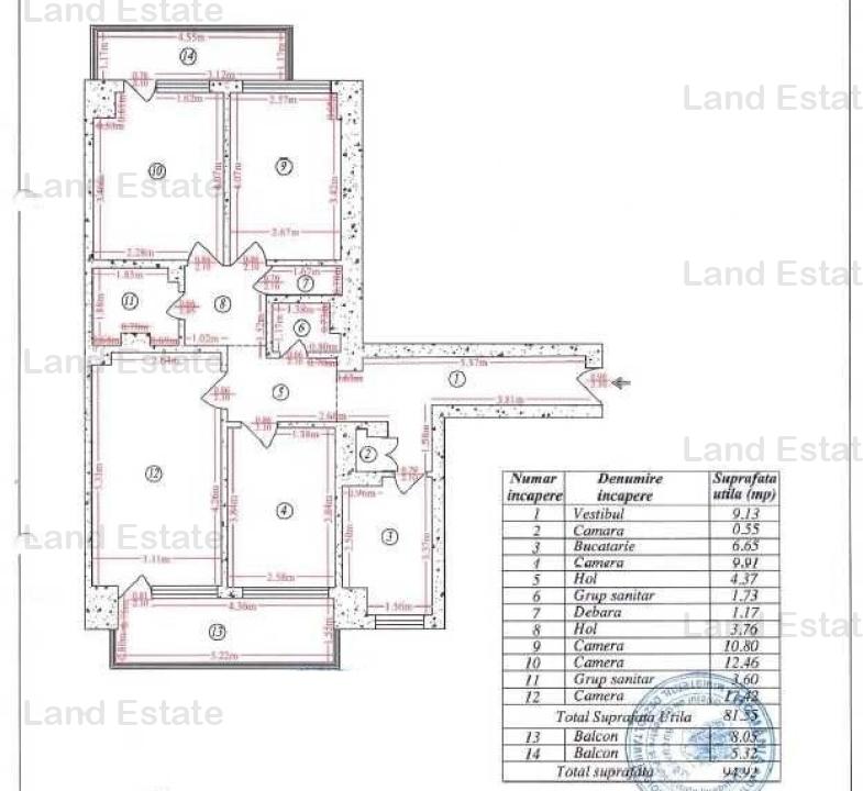 Apartament 4 camere Victoriei ( 450 m metrou )