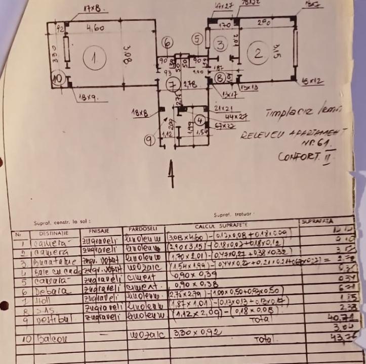 Apartament 2 camere in zona Lujerului - 3 min de Metrou