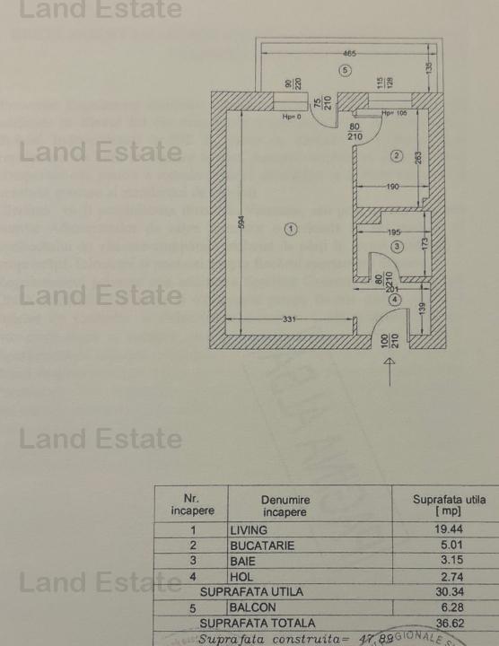 Studio Grozavesti ( 400 m metrou )