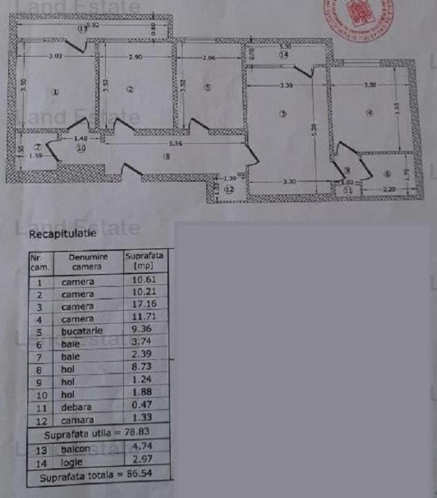 4 camere Drumul Tabere - Metrou Raul Doamnei (bloc construit in 1980)