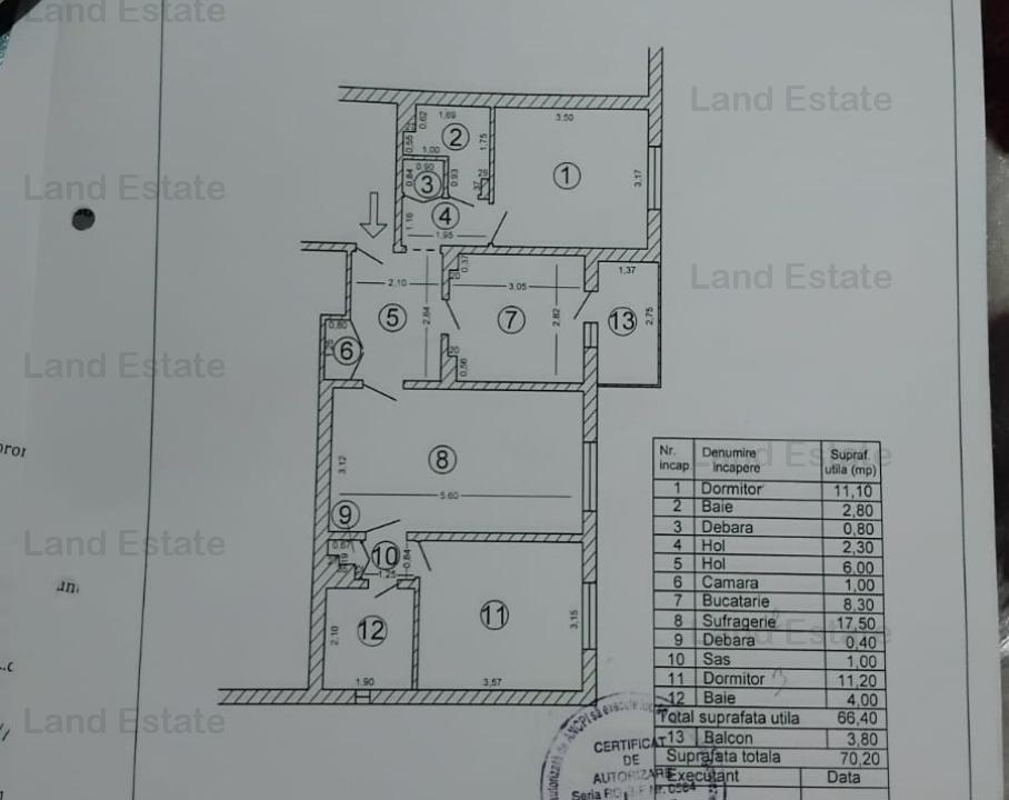 3 camere Lujerului-Veteranilor( Bloc reabilitat -400 m metrou )