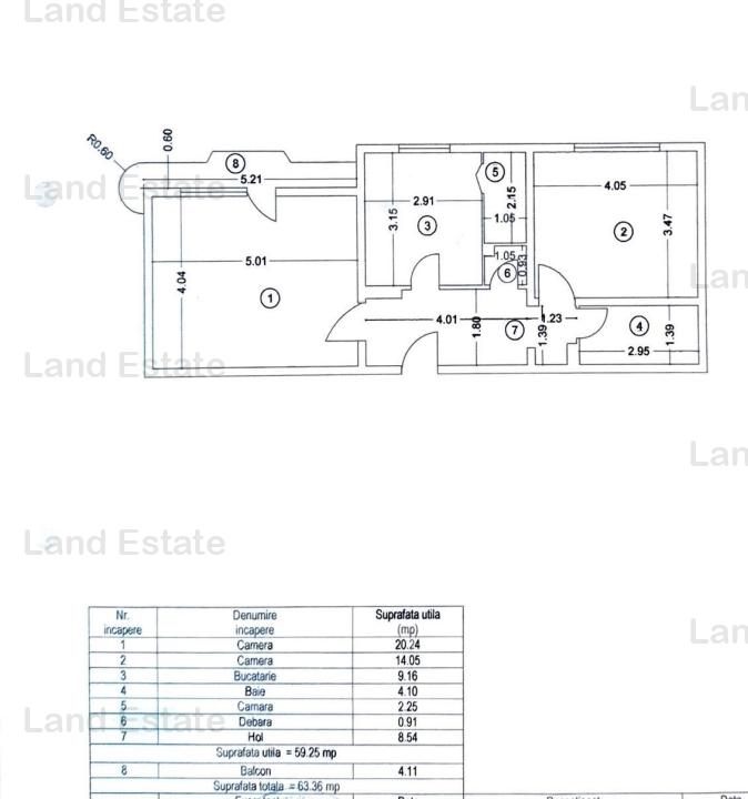 Apartament cu 2 camere in zona Sebastian- Bloc Reabilitat