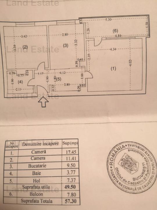 Apartament cu 2 camere Piata Victoriei - Iacob Felix