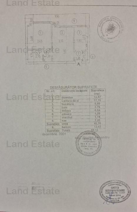 Vanazare 2 camere zona Stefan cel Mare 